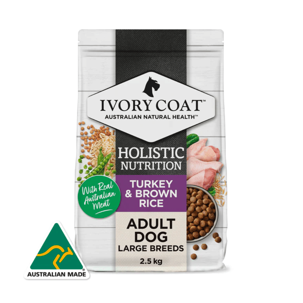 Ivory Coat Turkey & Brown Rice Adult Dry Dog Food - Little Pet World