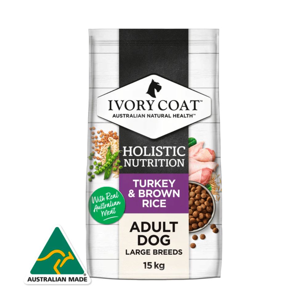 Ivory Coat Turkey & Brown Rice Adult Dry Dog Food - Little Pet World