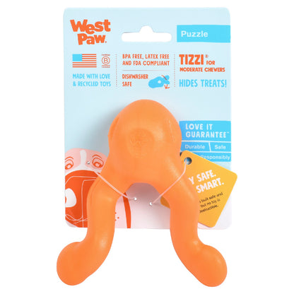 West Paw Tizzi Treat & Tug Toy for Tough Dogs