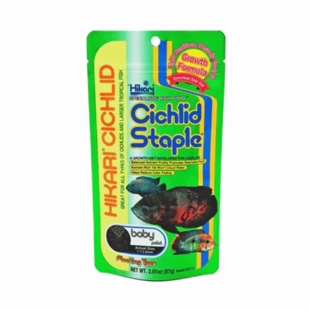 Hikari Cichlid Staple Baby Floating Pellet (57g) - Little Pet World