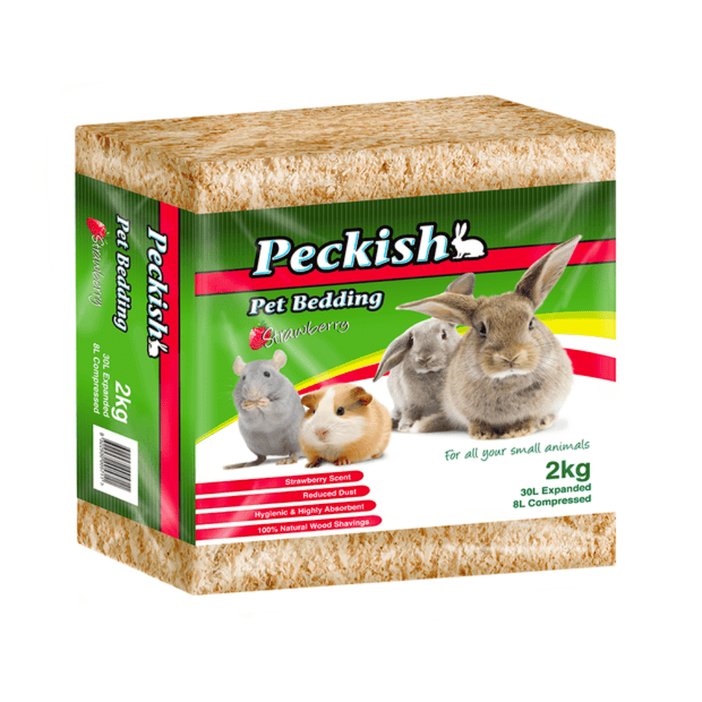 Peckish Pet Bedding 30 Litre 2kg Strawberry