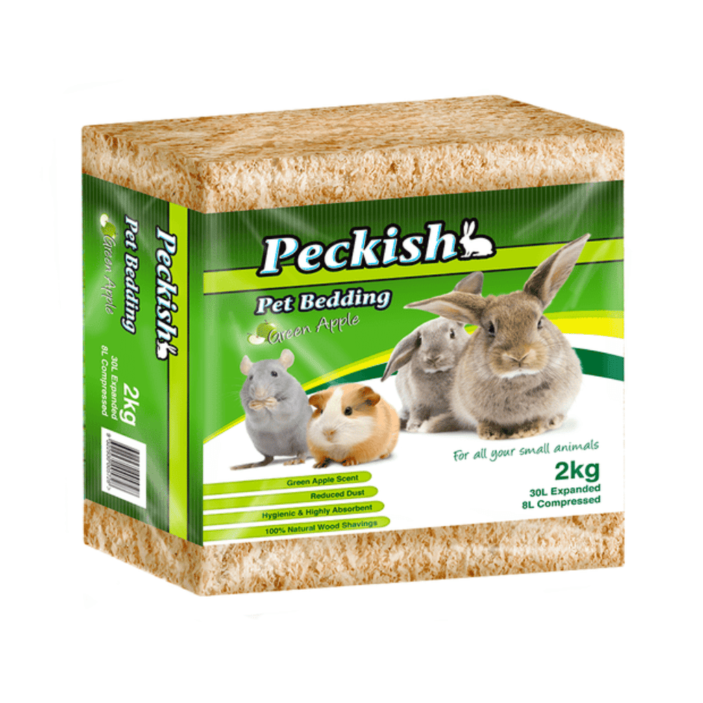 Peckish Pet Bedding 30 Litre 2kg Green Apple