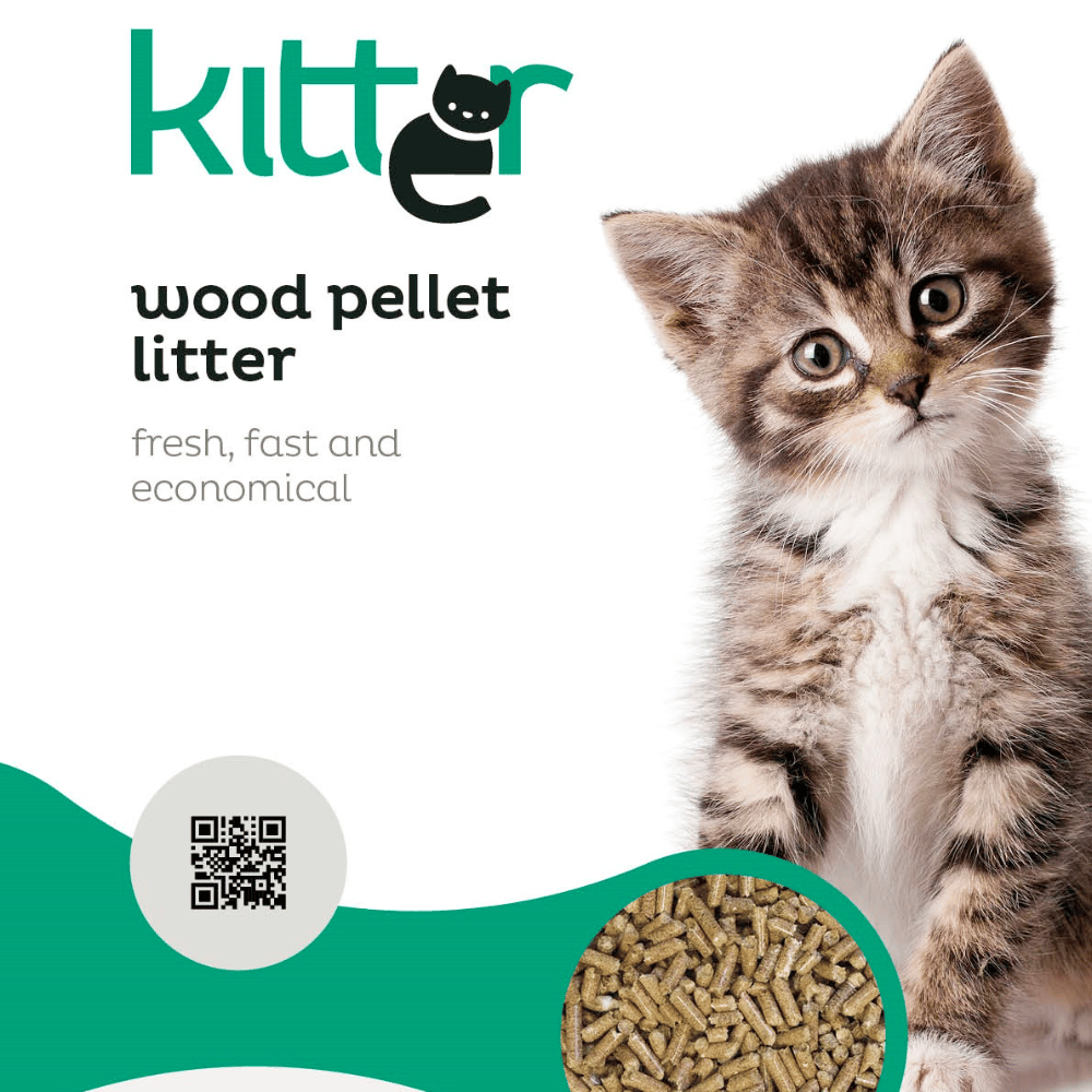 Kitter Wood Pet Litter (15kg)