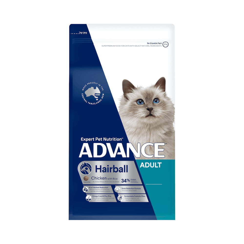 Advance Adult Cat Hairball Chicken with Rice (2kg)