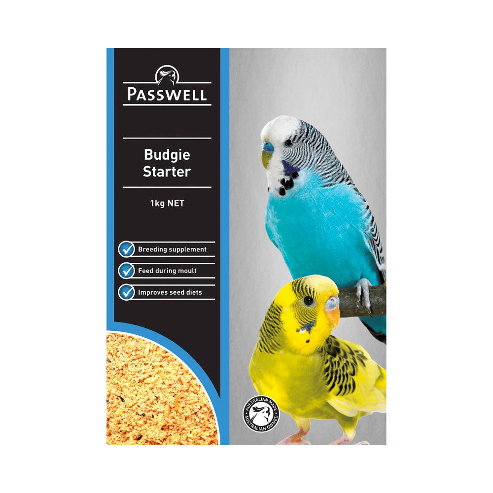 Passwell Budgie Starter - Little Pet World