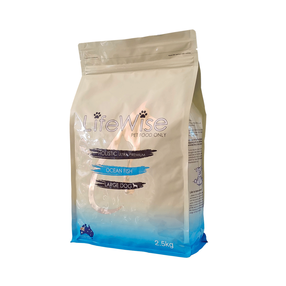 LifeWise Dog Ocean Fish with Rice & Vegetables (Large Size Kibble) - Little Pet World