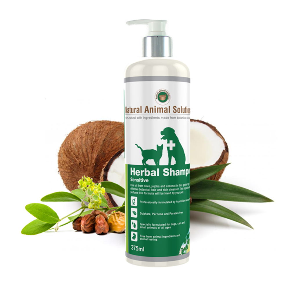 Natural Animal Solutions Herbal Shampoo Sensitive 375 ml