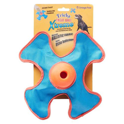 Omega Paw Extreme Treat Ball Treat & Food Dispensing Dog Toy