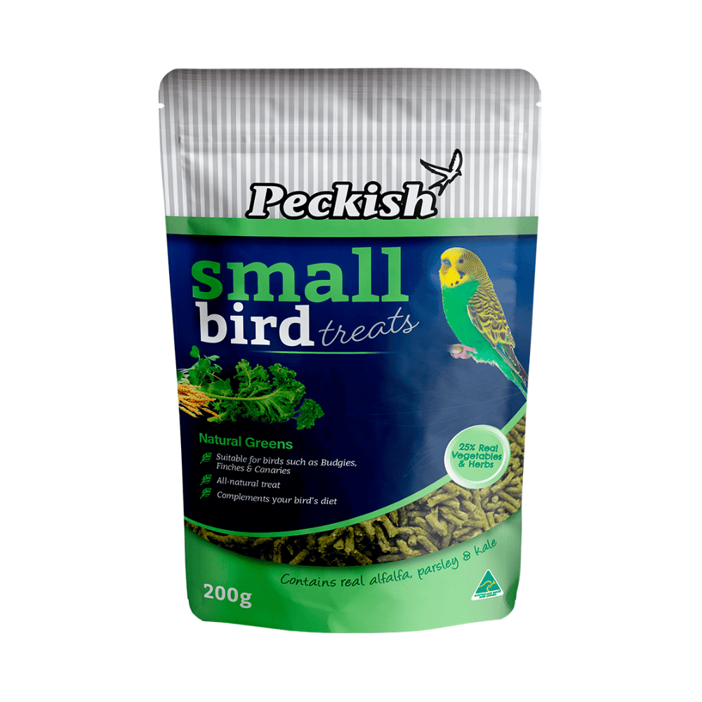 Peckish Treats Natural Greens - Small Bird - Little Pet World