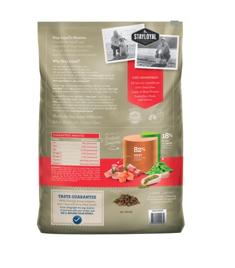 Stay Loyal Holistic Meat Blend of Salmon, Turkey & Pork GRAIN FREE