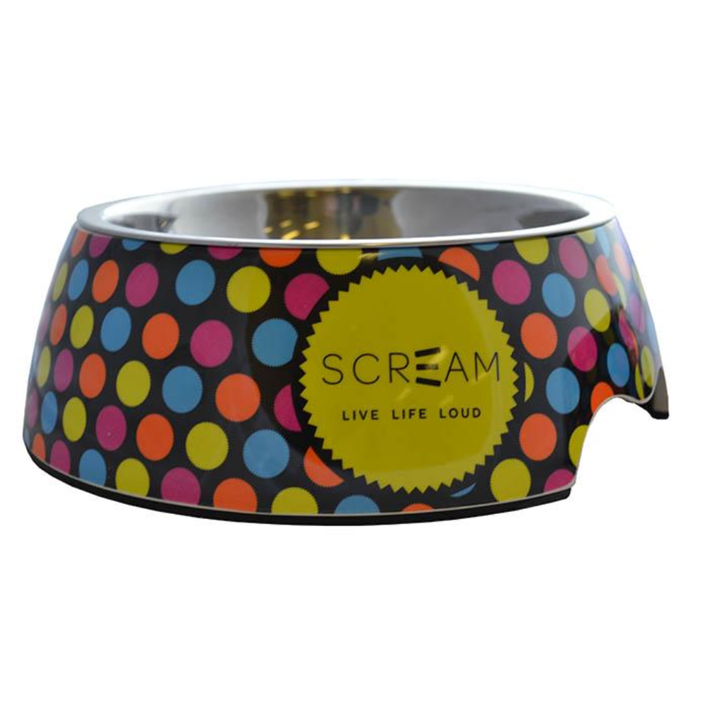 Scream Round Pet Bowl