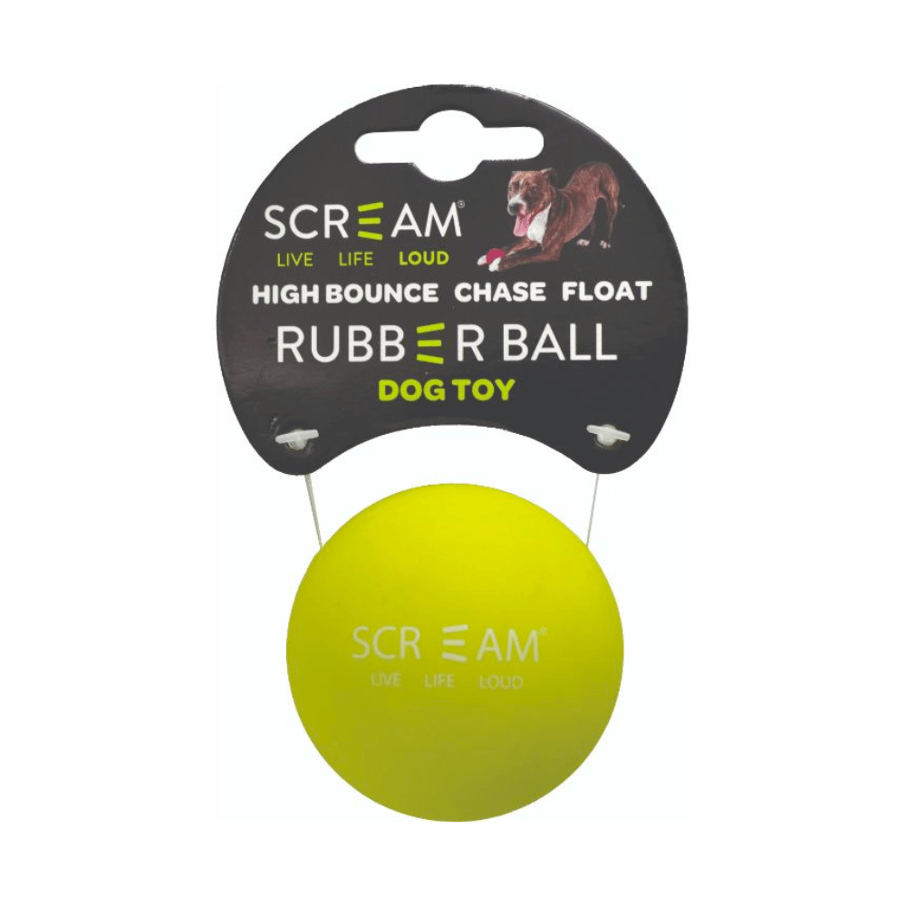 Scream Rubber Ball - Little Pet World