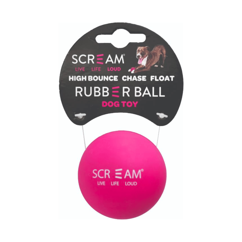 Scream Rubber Ball - Little Pet World