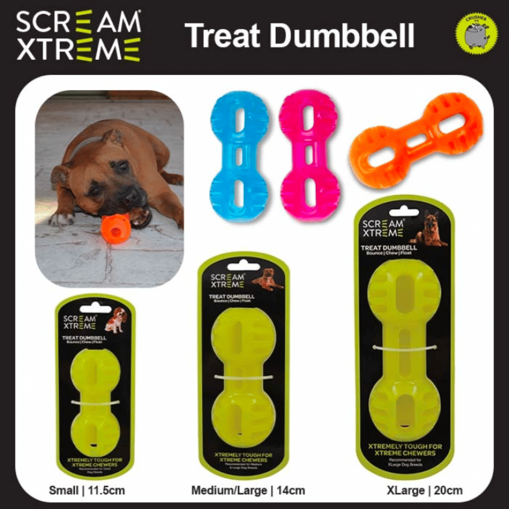 Scream Xtreme Dumbbell - Little Pet World