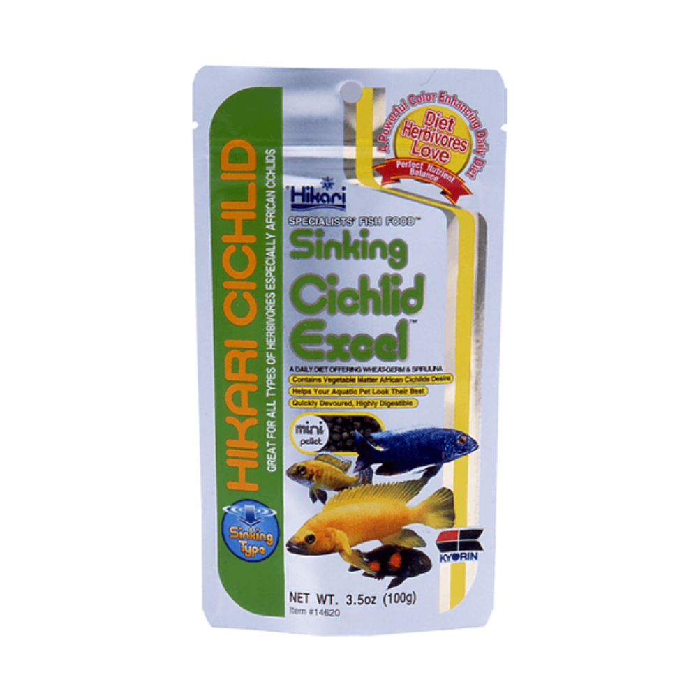 Hikari Cichlid Excel Mini Sinking - Little Pet World