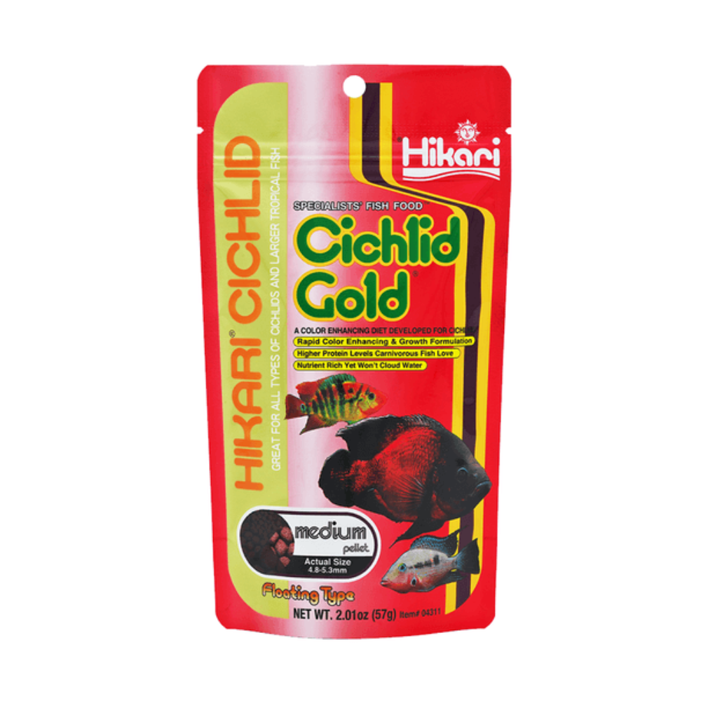 Hikari Cichlid Gold - Medium Floating Pellet - Little Pet World
