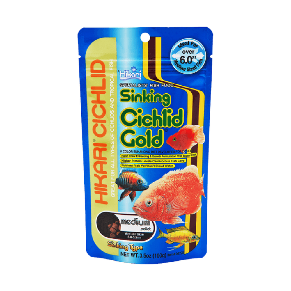 Hikari Cichlid Gold - Medium Sinking Pellet - Little Pet World