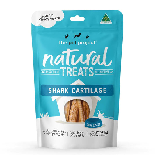 The Pet Project Natural Treats Shark Cartilage (100g)