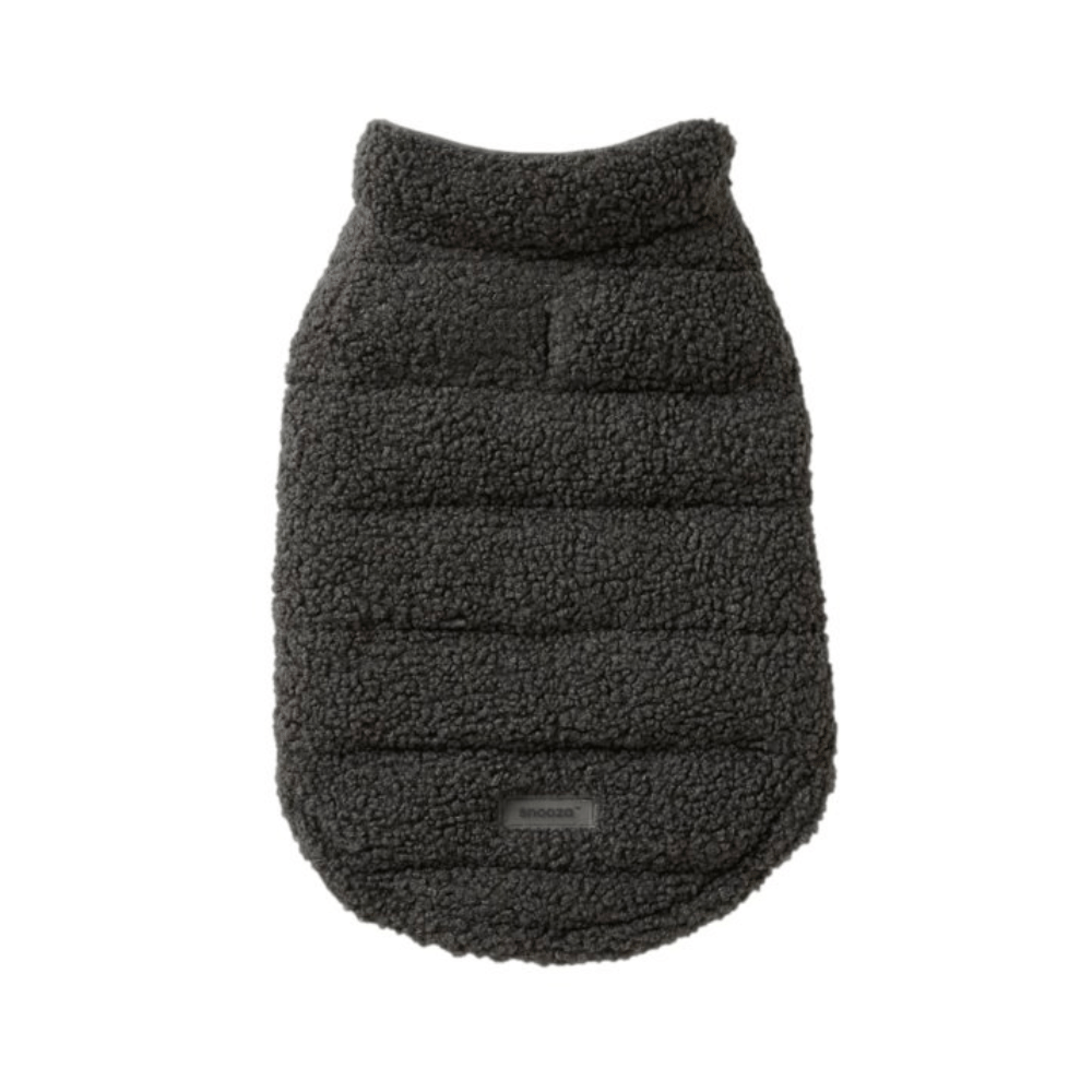 Snooza Wear Puffer Teddy (Charcoal) - Little Pet World