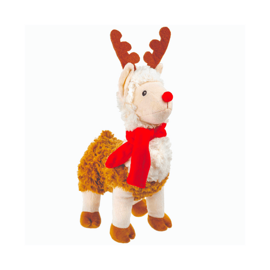 Snuggle Buddies Christmas Llama - Little Pet World