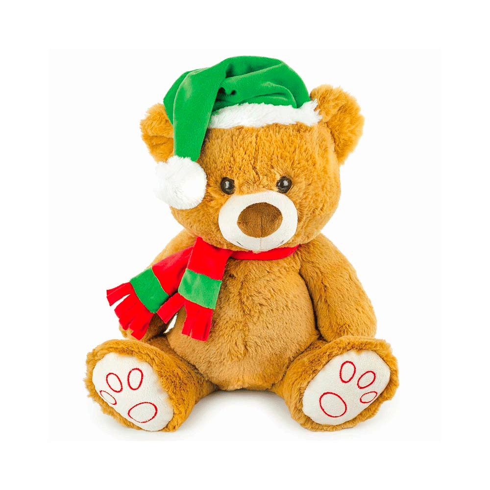 Snuggle Pals Christmas Bear - Little Pet World