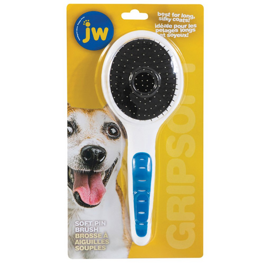 JW GripSoft Pin Brush