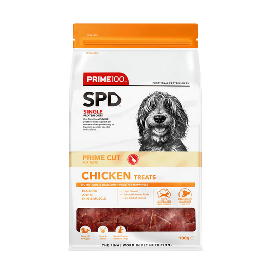 Prime100 SPD Prime Cut Chicken Treats (100g)