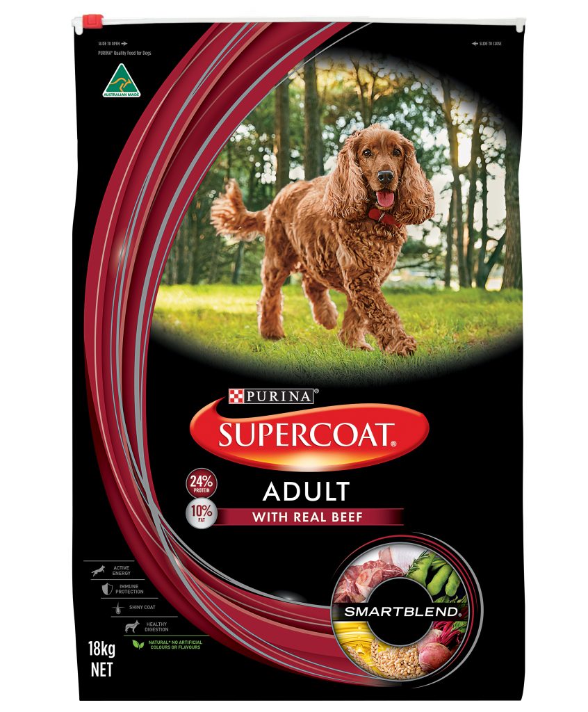 Supercoat Adult Dog Beef (18kg)