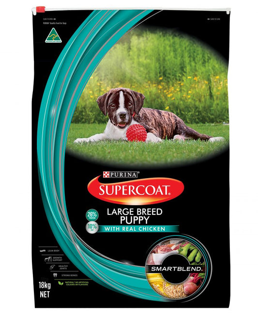 Supercoat Puppy Large Breed (18kg) SHORT DATED 02/24