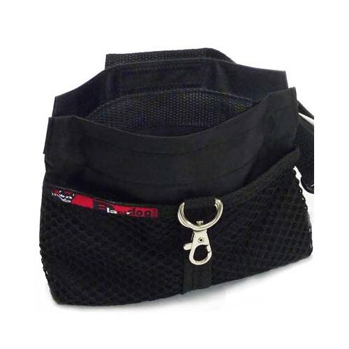 Black Dog Treat Pouch Regular Black