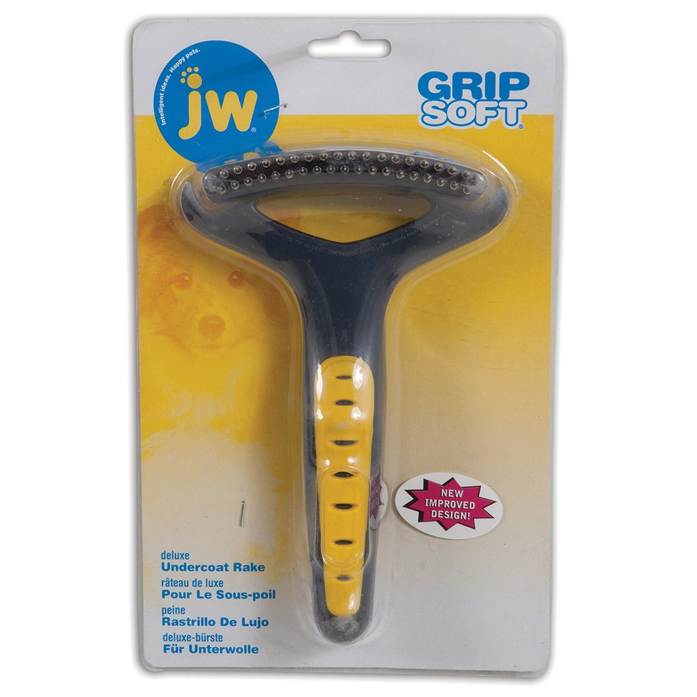 JW GripSoft Undercoat Rake Double Row