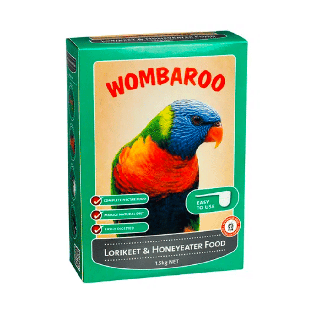 Wombaroo Lorikeet & Honeyeater Food - Little Pet World