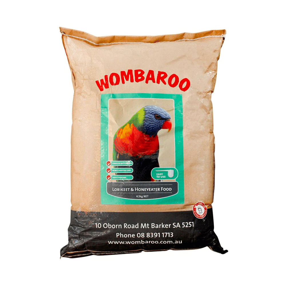 Wombaroo Lorikeet & Honeyeater Food - Little Pet World