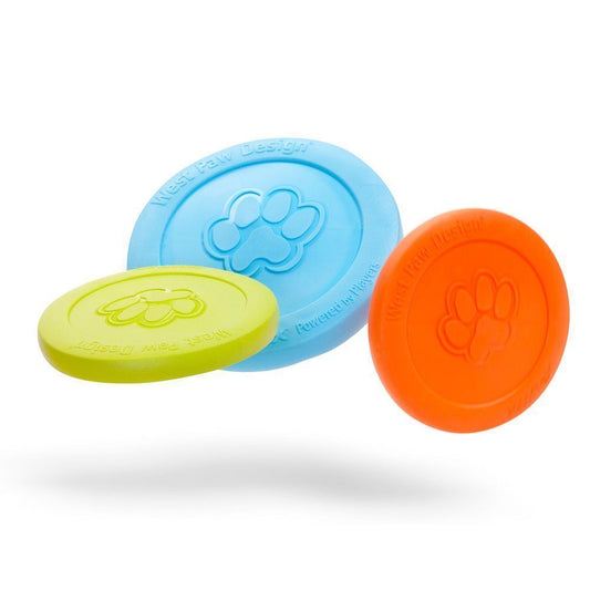 West Paw Zisc Flying Disc Fetch Dog Toy