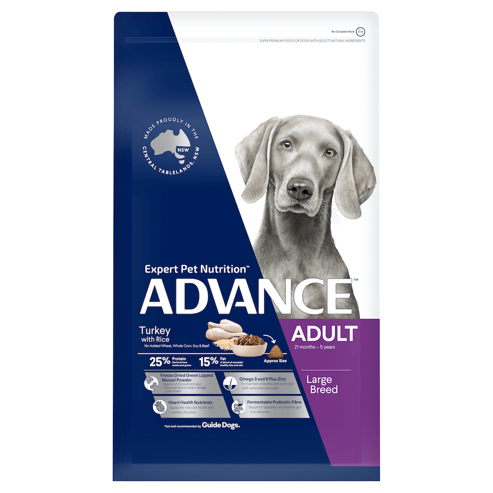 Advance Adult Dog Large Breed Turkey (15kg)