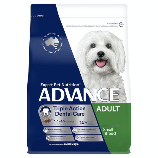 Advance Adult Dog Small Breed Triple Action Dental Care (2.5kg)