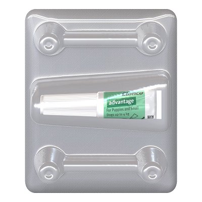Advantage Fleas Puppies & Small Dogs up to 4kg green