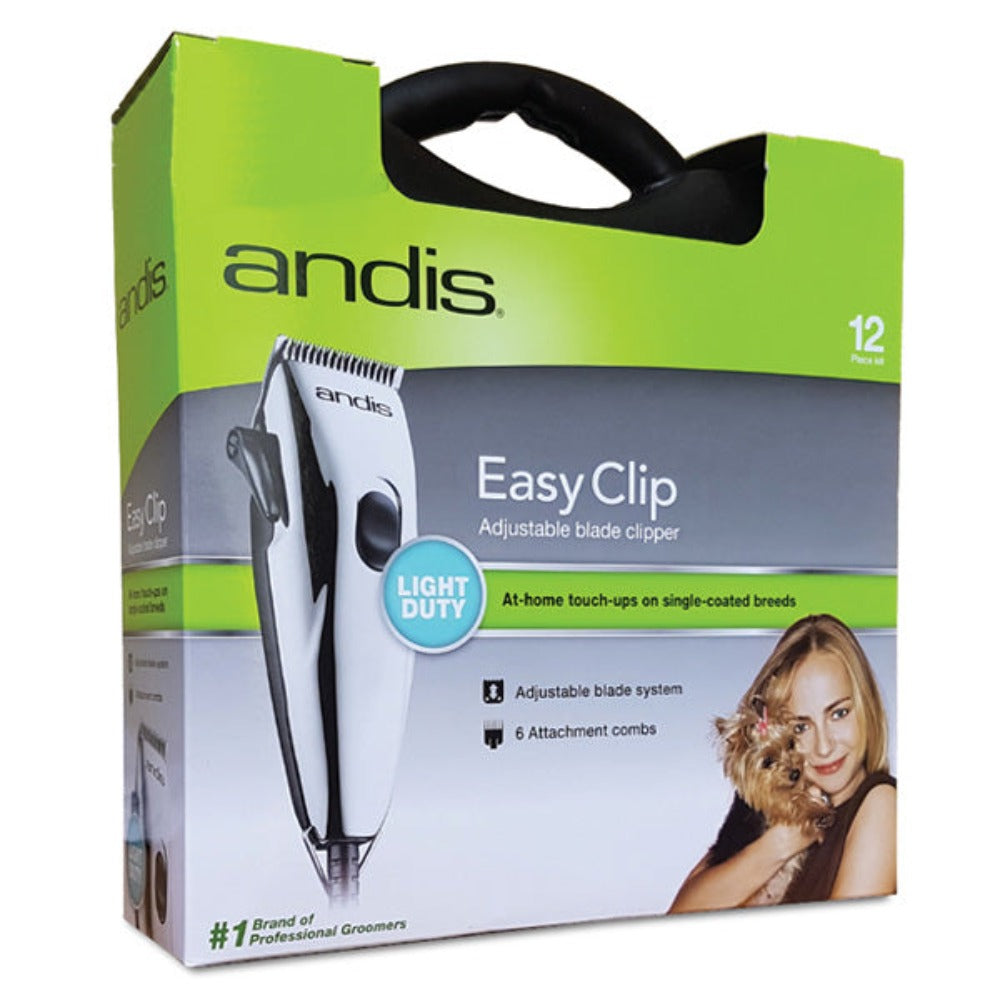 Andis Clipper EasyClip Light Duty 12-Piece Kit (Chrome)