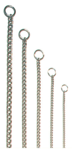 Beau Pets Chain Choker Collar Extra Fine (1.6mm x 35cm)