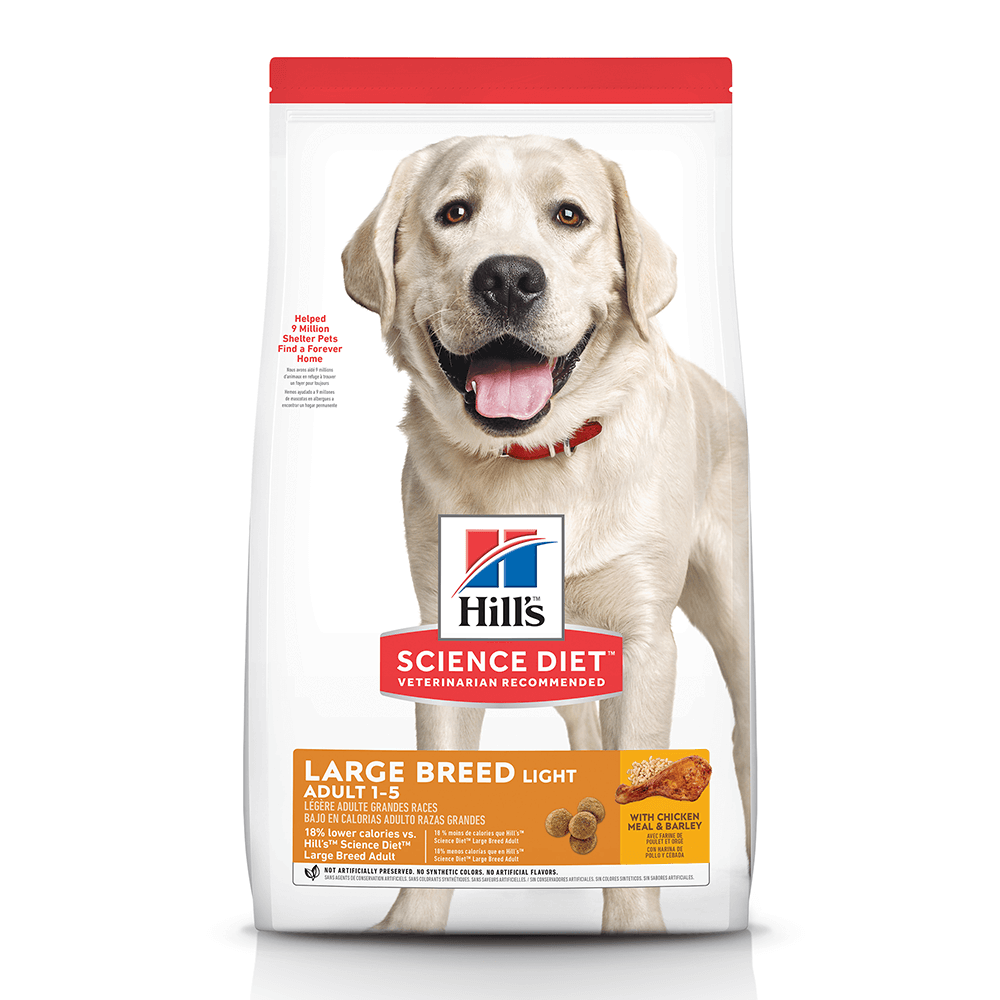 Hill's Science Diet Adult Dog (1-5) Large Breed Light 12kg