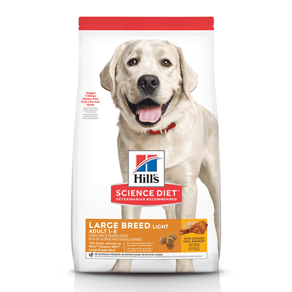 Hill's Science Diet Adult Dog (1-5) Large Breed Light 12kg