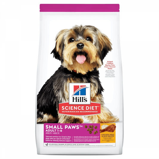 Hill's Science Diet Adult Dog (1-6) Small Paws