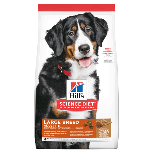 Hill's Science Diet Adult Dog (1-5) Large Breed Lamb & Rice 14.97kg