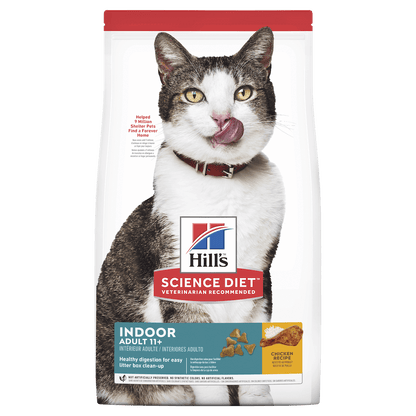 Hill's Science Diet Adult Cat (11+) Indoor