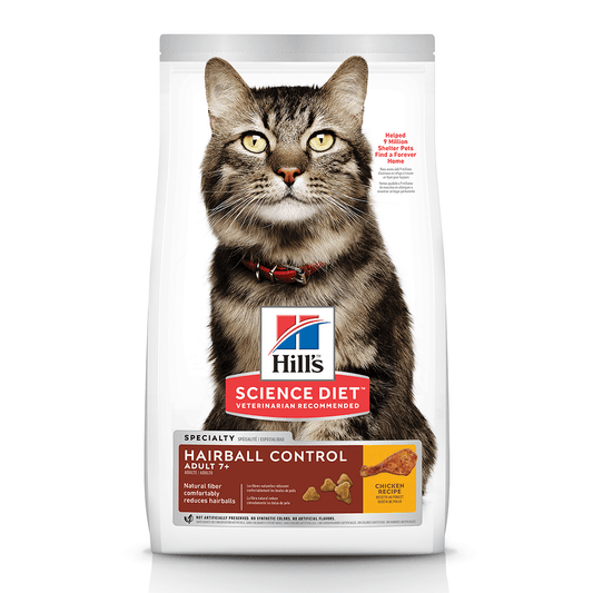 Hill's Science Diet Adult Cat (7+) Hairball Control