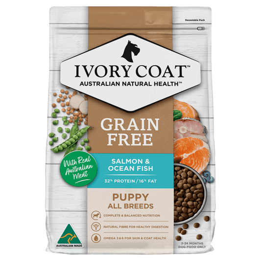 Ivory Coat Puppy GRAIN FREE Salmon & Ocean Fish 2kg