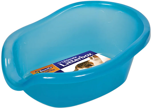 Smartcat The Ultimate Litter Box for Cats (Transparent Blue)