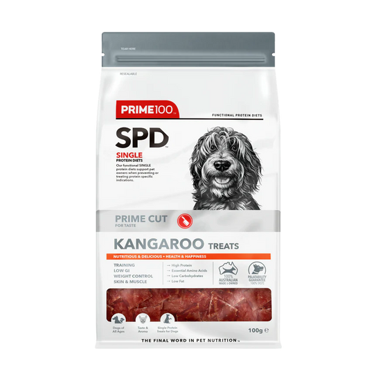 Prime100 SPD Prime Cut Kangaroo Treats (100g)