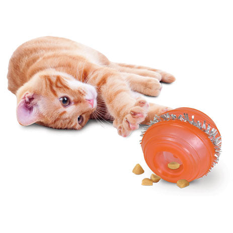 Omega Paw Tricky Treat Ball Treat & Food Dispensing Cat Toy